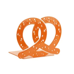 Best Brown Pretzel Metal Bookend Tableware Brands