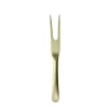 New Brushed Champagne Gold Cheese Fork Cutlery|Tableware Brands