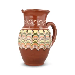 Discount Bulgarian Troyan Brown Pitcher, 1 Litre Jugs & Bottles|Tableware Brands