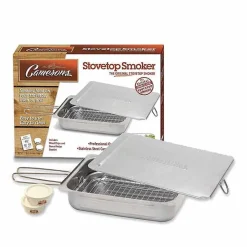 Online Stovetop Smoker, 28cm x 43cm Food Smokers|Bbq & Smoking