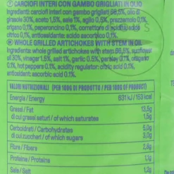 Online Grilled Whole Artichokes in Oil, 750g Ingredients Brands|Italian Ingredients