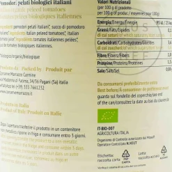 Online Organic Peeled Tomatoes, 2.5kg Ingredients Brands|Italian Ingredients