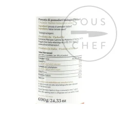 New Organic Tomato Passata, 690ml Italian Ingredients|Vegetables