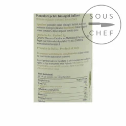 Peeled Organic Tomatoes, 400g Ingredients Brands|Italian Ingredients