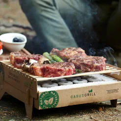Hot CasusGrill Disposable Eco BBQ Picnicware|Food Smokers