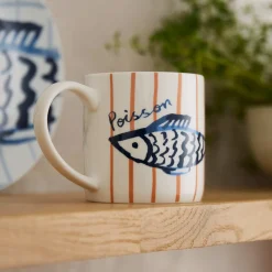Hot Catch of the Day New Bone China Mug, 340ml Tableware Brands