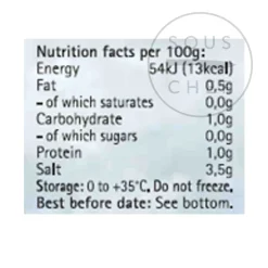 Discount Vegan Caviar Vegetables|Ingredients Brands