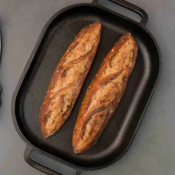 Online Challenger Cast Iron Bread Pan Baking Supplies & Equipment