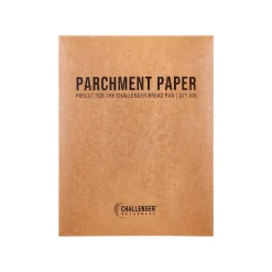 New Challenger Pre Cut Parchment Paper for Bread Pan, 100 Sheets Baking Supplies & Equipment