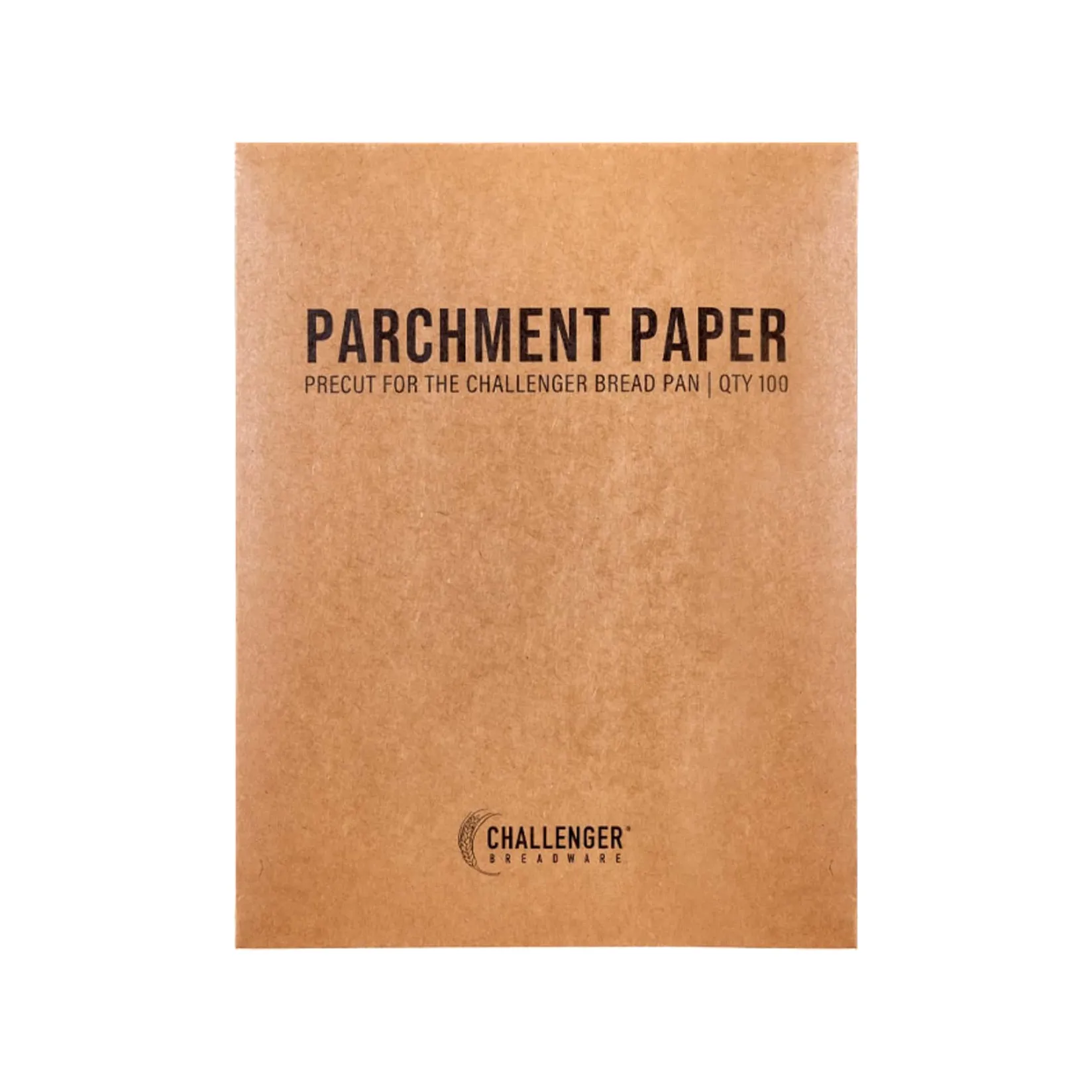 New Challenger Pre Cut Parchment Paper for Bread Pan, 100 Sheets Baking Supplies & Equipment