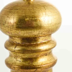 Clearance Gold Leaf Pepper Mill, 28cm Italian Ingredients|Table Setting