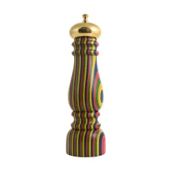 Outlet Rainbow Stripe Pepper Mill, 28cm Italian Ingredients|Table Setting