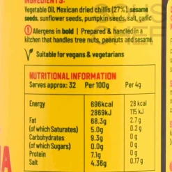 Hot Chili Maven Salsa Macha - Mild & Smoky, 130g Ingredients Brands|Mexican Ingredients