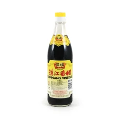 Clearance Chinkiang Black Rice Vinegar, 550ml Chinese Ingredients|Oil, Vinegar & Dressings