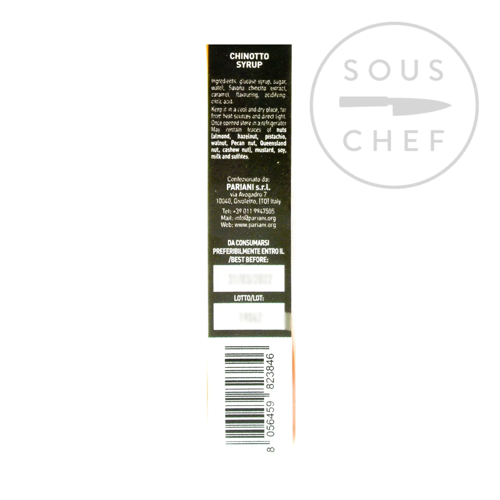 Clearance Chinotto Syrup, 40ml Ingredients Brands|Italian Ingredients