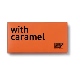 Hot Milk Chocolate Bar with Caramel, 100g Ingredients Brands|Chocolate & Sweets