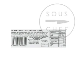 Outlet Chocolate Fish & Chips, 125g Ingredients Brands|Chocolate & Sweets