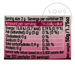 Hot Raspberry Flavour Pearls French Ingredients|Baking Ingredients