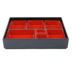 Online Classic Bento Box - 6 Compartment Tableware Brands|Japanese Ingredients