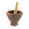 Discount Clay Mortar & Pestle - for Som Tum 9" Southeast Asian Ingredients|Kitchen Tools & Utensils