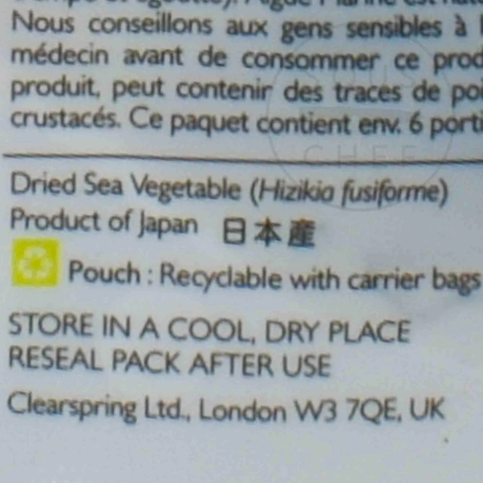 Online Wild Hijiki, 30g Ingredients Brands|Japanese Ingredients