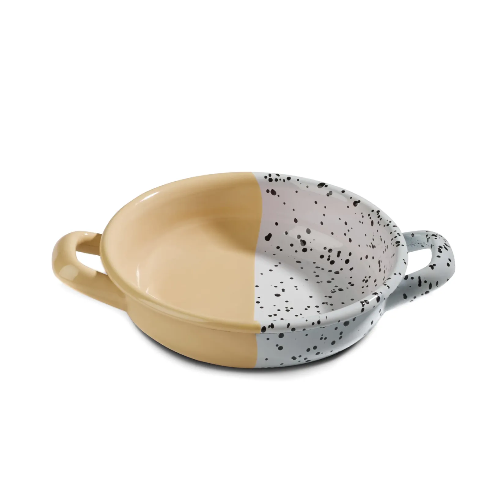 Clearance Colour Pop Enamel Frying Pan and Serving Dish, Yellow, 16cm Serveware|Tableware Brands
