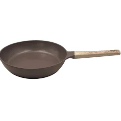 New Lightweight Non-Stick Frying Pan, Taupe, BPA Free Pots & Pans