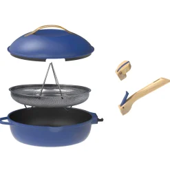 Outlet Lightweight Non-Stick Blue Fabulous Pan, 28cm, BPA-Free Pots & Pans
