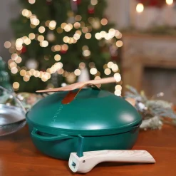 Outlet Lightweight Non-Stick Green Fabulous Pan, 28cm, BPA-Free Pots & Pans