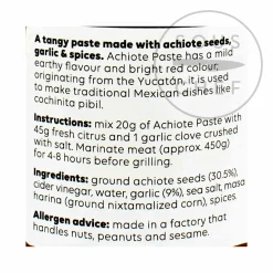 Online Achiote Paste, 190g Mexican Ingredients|Sauces & Condiments