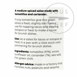 Best Tomatillo Salsa, 260g Mexican Ingredients|Sauces & Condiments