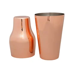 Best Copper Plated French Cocktail Shaker, 600ml Cocktail Making & Barware