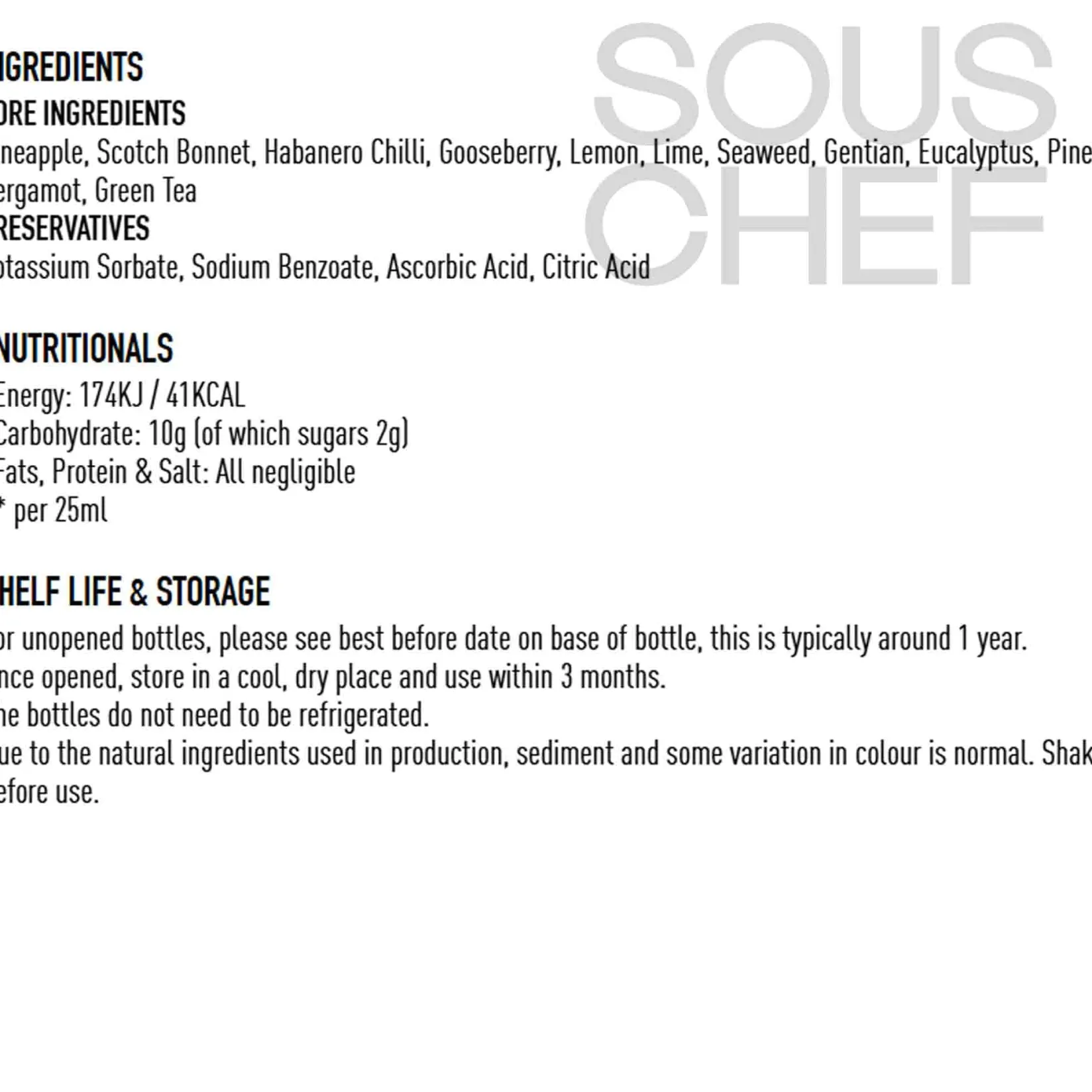 Sale Blazing Pineapple Non-Alcoholic Spirit, 500ml Ingredients Brands|Drinks