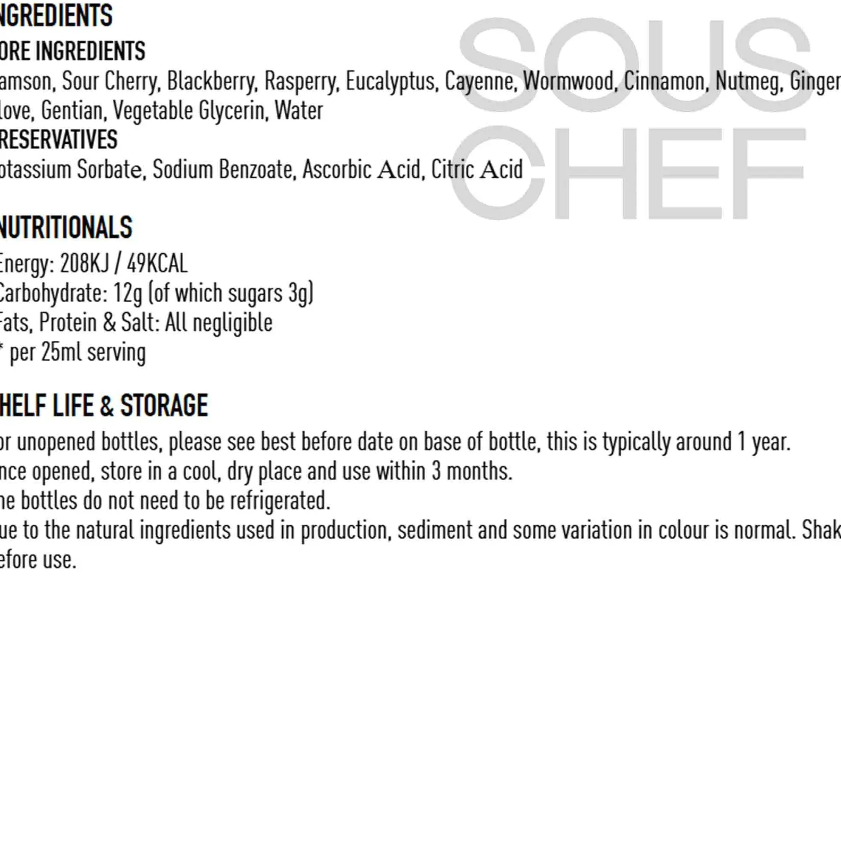 Outlet Rich Berry Non-Alcoholic Spirit, 500ml Ingredients Brands|Drinks