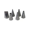 Online 6 Stainless Steel Piping Nozzles French Ingredients|Kitchen Tools & Utensils