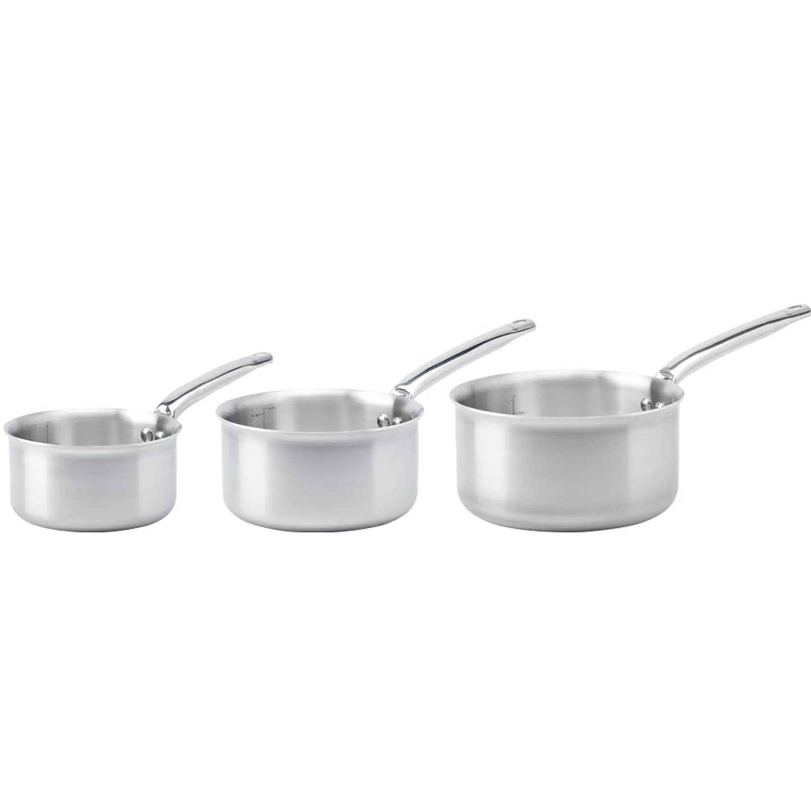 Online Alchimy 3 Piece Saucepan Set Pots & Pans