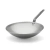 Hot Carbone Plus Round Based Wok, 35cm Pots & Pans