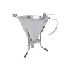 Online Kwik Pro Piston Funnel with Stand French Ingredients|Baking Supplies & Equipment