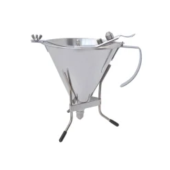 Online Kwik Pro Piston Funnel with Stand French Ingredients|Baking Supplies & Equipment