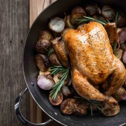 Hot Mineral B Country Frying Pan With 2 Handles, 32cm French Ingredients|Pots & Pans