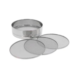 New Stainless Steel Sieve with Interchangeable Mesh French Ingredients|Kitchen Tools & Utensils
