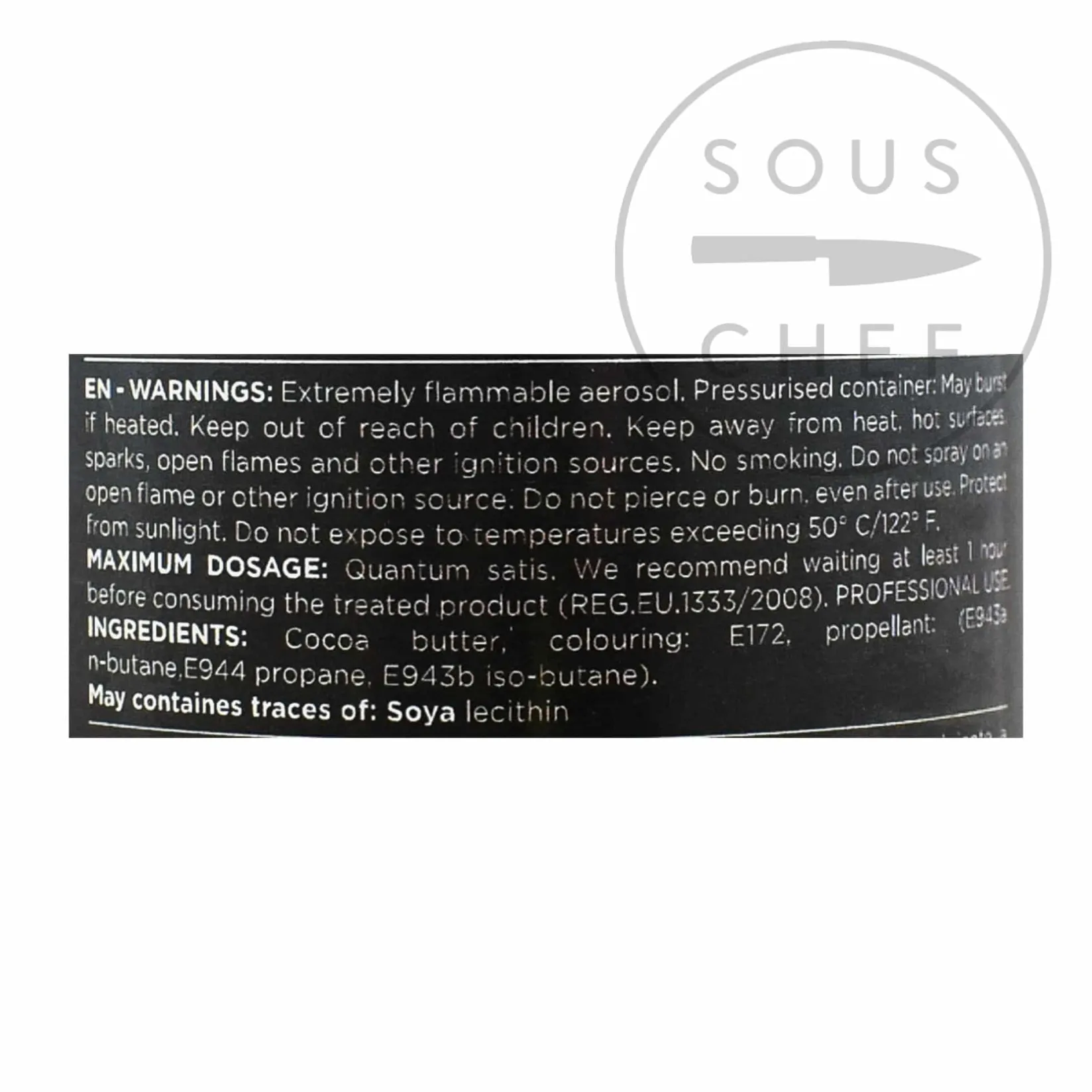 Best Black Velvet Spray, 400ml Ingredients Brands|French Ingredients