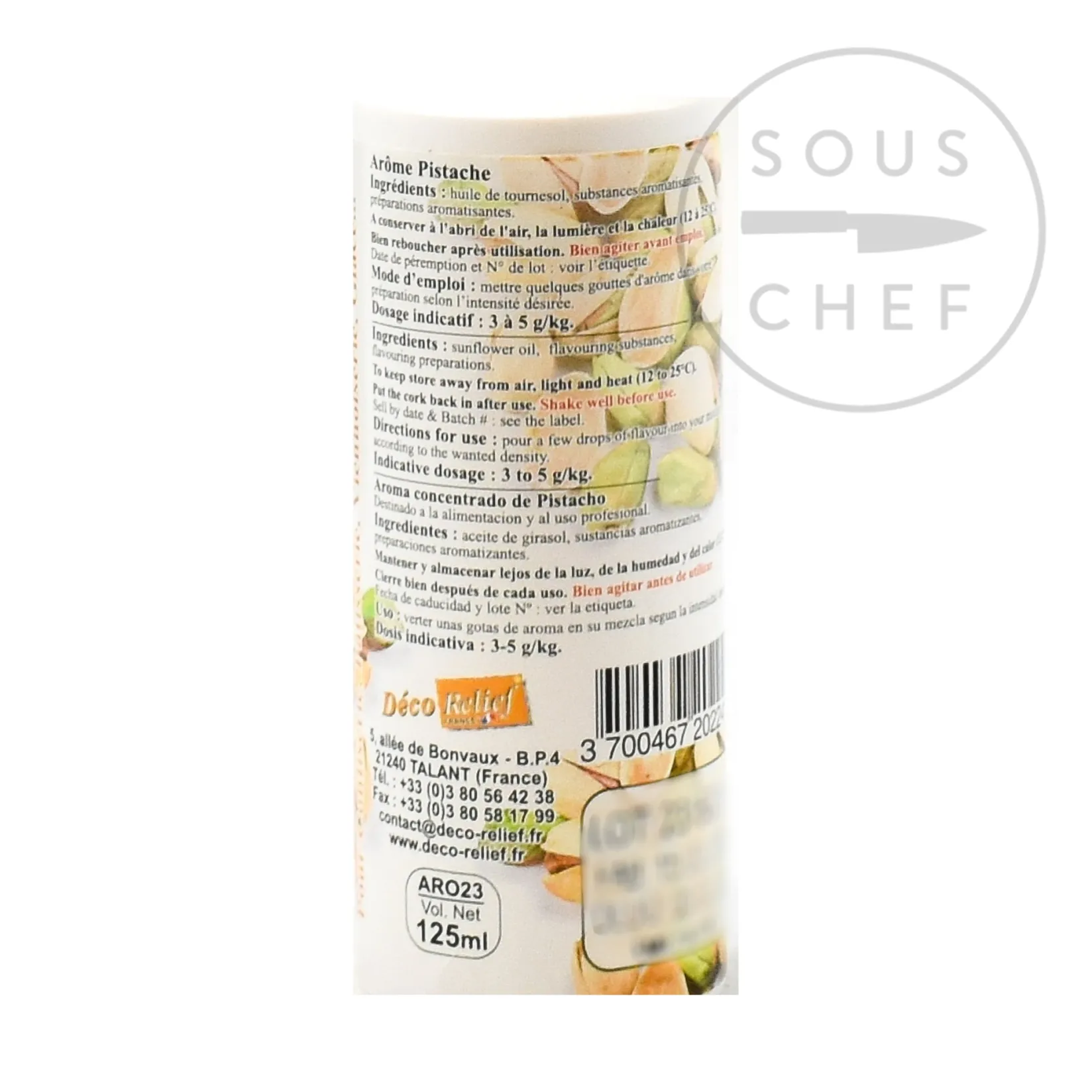 New Concentrated Pistachio Flavour, 125ml Ingredients Brands|Baking Ingredients