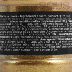New Gold Sugar Glitter, 160g Ingredients Brands|Baking Ingredients