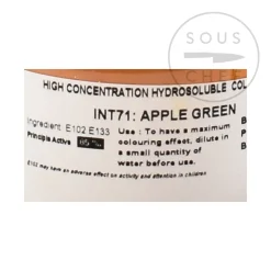 New Intense Apple Green Food Colour, 50g Ingredients Brands|Baking Ingredients