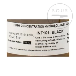 Discount Intense Black Food Colour, 50g Ingredients Brands|Baking Ingredients