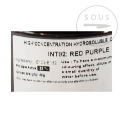 New Intense Purple Food Colour, 50g Ingredients Brands|Baking Ingredients