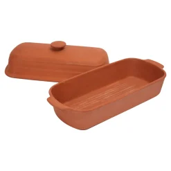 Online Terracotta Bread Baker with Lid, 31cm Baking Supplies & Equipment