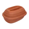 Sale Terracotta Chicken Roaster with Lid, 21x30cm Pots & Pans