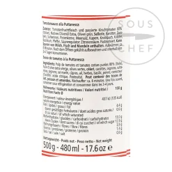 Clearance Puttanesca Sauce, 500g Italian Ingredients|Vegetables